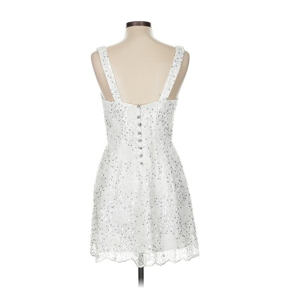 Show Me Your Mumu Off the Market Dress in Embellished Tulle Floral XL NWT - Picture 5 of 8